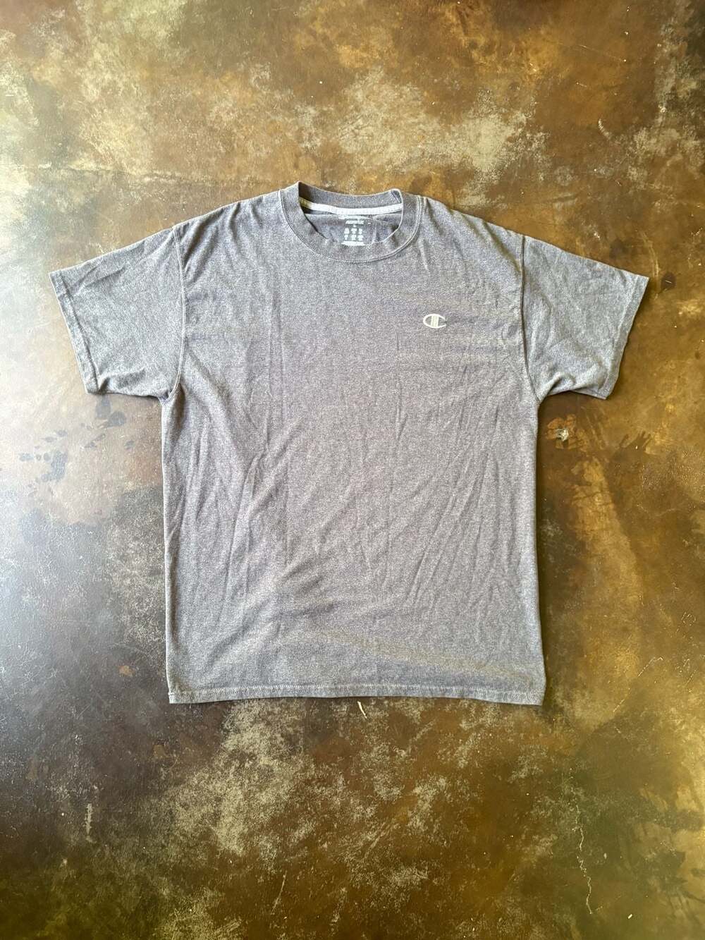 Champion Authentic Men's Short Sleeve Embroidered Logo T-Shirt